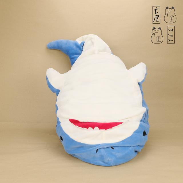 ตุ๊กตา สัตว์ทะเล・Marine Animal・ปลาฉลาม・ซาเมะซัง・Marshmallow・สีฟ้า 🦈 Shark Plush・Blue Version・Tera Jumbo・85 cm 〰 SUNPLAZA・Same SUPER BIG Nuigurumi 🌊 รูปที่ 7