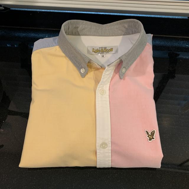 เสื้อเชิ้ต ผ้า Oxford ลาย Multi Color Lyle & Scott รูปที่ 13
