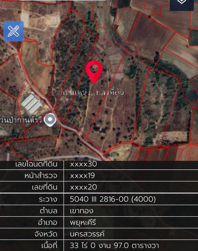 ขายที่ดินแปลงใหญ่ พยุหะคีรี นครสวรรค์ ทำประชาคม สร้างฟาร์ม ได้  10