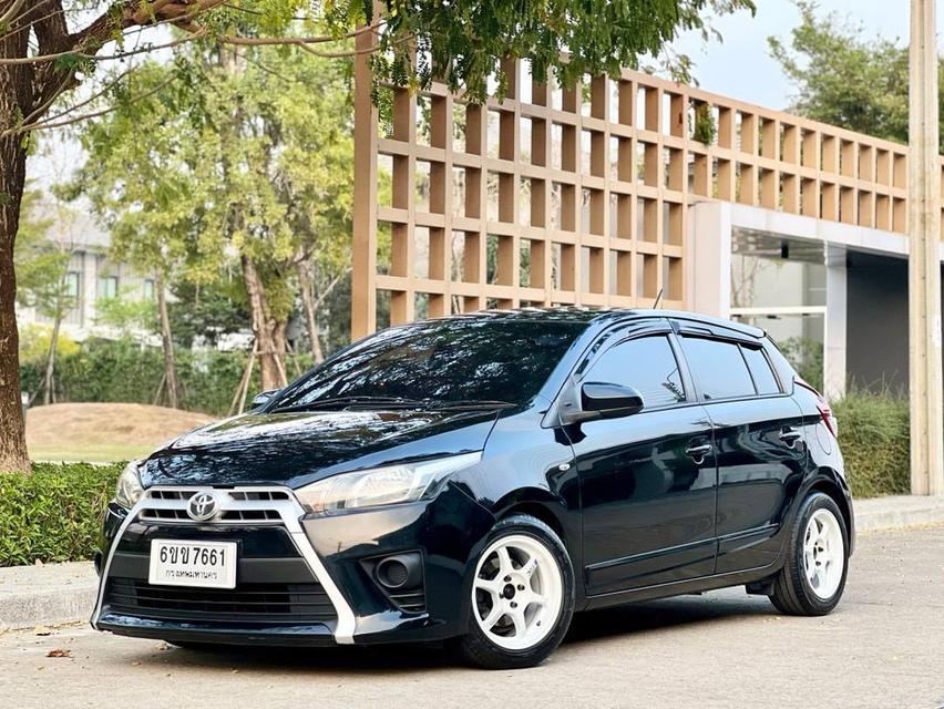 Toyota Yaris 1.2E ปี 2014 บางเดิมทั้งคัน  2