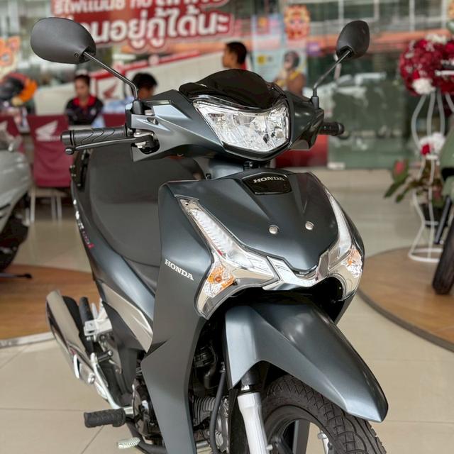 Wave125 ล้อแม็ก ปี’2024 สีเทา 🛵 รถแน่น สภาพโหด
