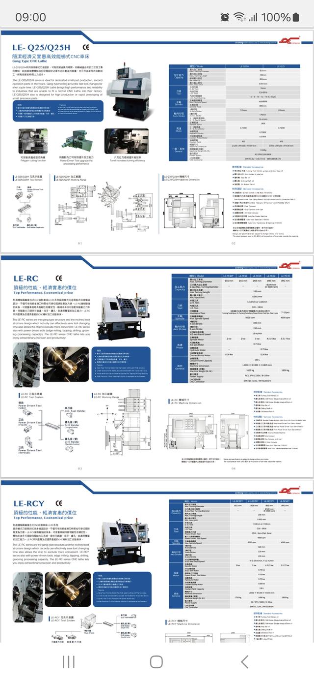 เครื่องออโต้เลทและเครื่องกลึงcnc 8