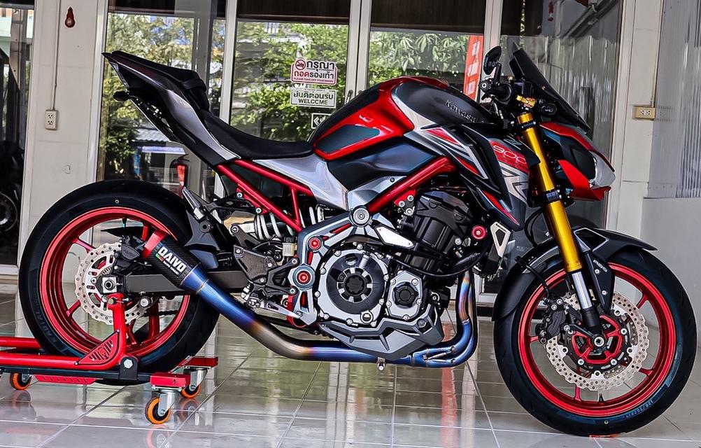 Z900 ปี2018 kawasaki สีแดง รูปที่ 2