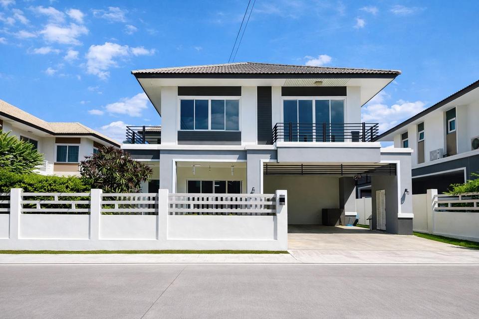 บ้านเดี่ยว2ชั้น 100 ตารางวา เลควัลเลย์ บ่อวิน 1