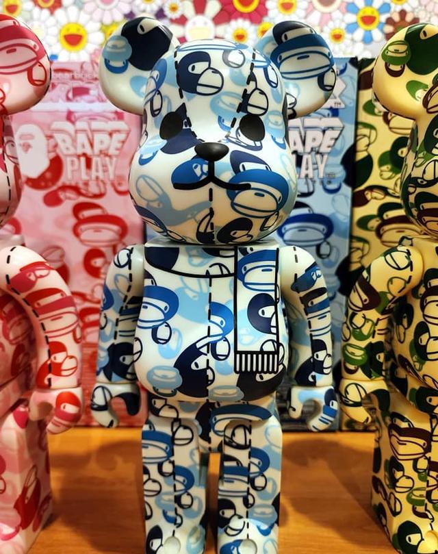 Bearbrick Bape Play Camo Set 3 ตัว 2