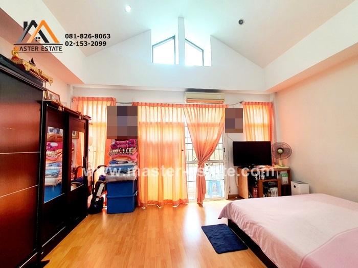 ทาวน์เฮาส์ ม.จิราวดี นนทบุรี ซอย 8 หน้ากว้าง 6 M. ต่อเติมครัว + โรงจอดรถ ห้องนอนใหญ่ เพดานสูงโปร่งเพราะเป็นโซนพิเศษ สภาพดี ในเครือเปี่ยมสุข 15