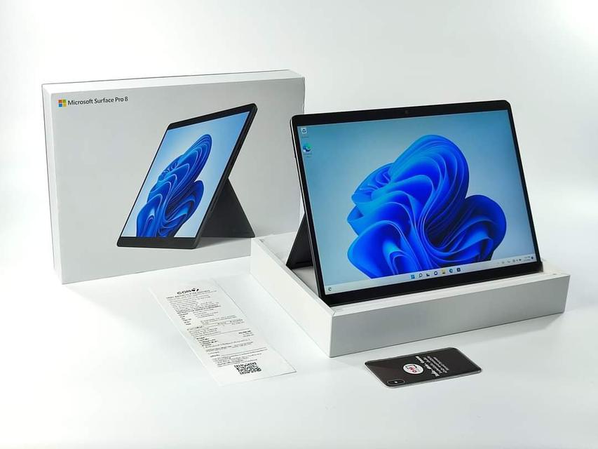 รูป ขาย/แลก Microsoft Surface Pro8 i5 Gen11 8/256 Graphite ศูนย์ไทย สวยมาก แท้ ครบยกกล่องเพียง 32,900 บาท 1