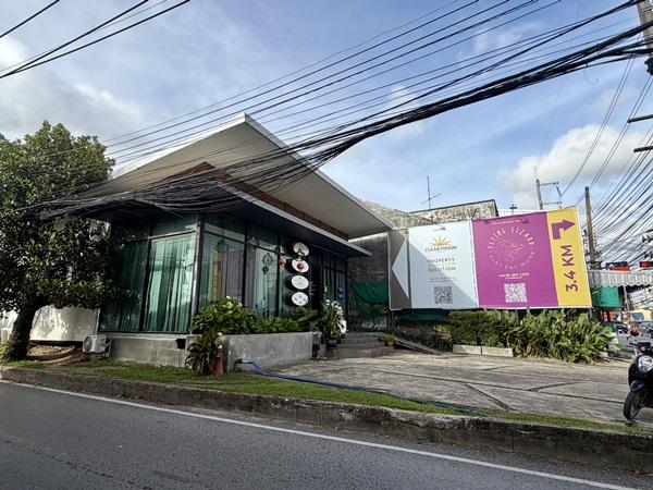 ให้เช่าอาคารสำนักงานพร้อมที่ดิน เชิงทะเล ภูเก็ต 38.4 ตร.ว. ทำเลติดถนนใหญ่ โทร 095-268-6161 3