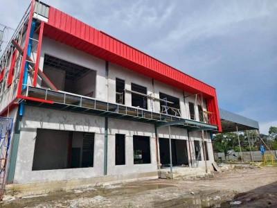 ขายและให้เช่าโรงงานสร้างใหม่ใกล้นิคมเกตเวย์ฉะเชิงเทรา ผังม่วงลาย บนเนื้อที่ดิน 4 ไร่ (สามารถขยายพื้นที่เพิ่มได้) 1