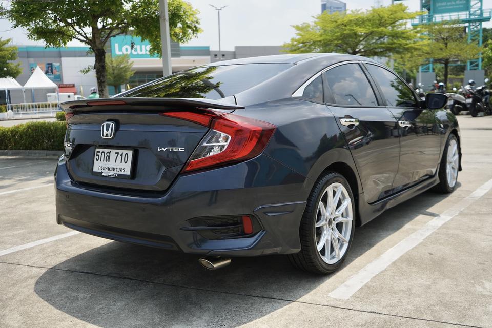 2017 Honda Civic FC 1.8 EL  AT 17/17 สีน้ำเงิน รูปที่ 6