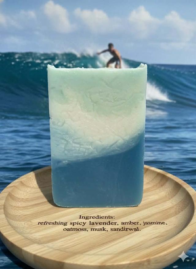 Dramatic soap bar สบู่ทำมือ ใช้แล้วผิวไม่แห้ง รูปที่ 4