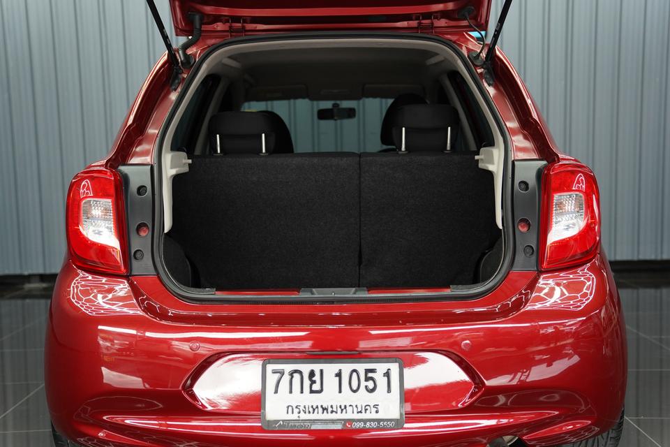 NISSAN MARCH 1.2 E CVT AT ปี 2018 สี แดง ไมล์น้อย พร้อมขับ โทร. 0922639576 เอ๋ 16