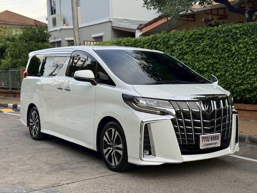 Alphard รถมือเดียวป้ายแดง 1