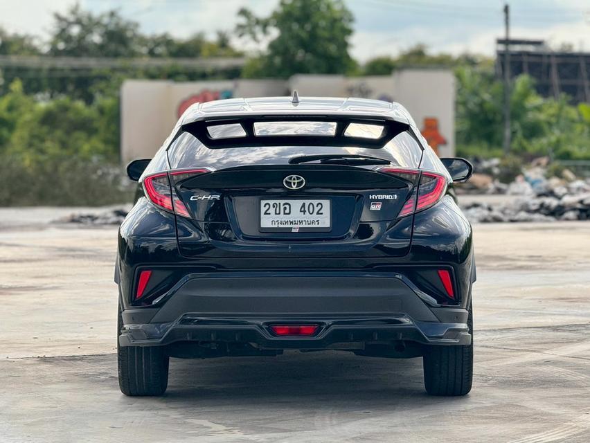 Toyota C-HR Hybrid Y22 Wagon 4dr HEV GR Sport E-CVT FWD top 1.8 (Hybrid) สีดำ ออโต้