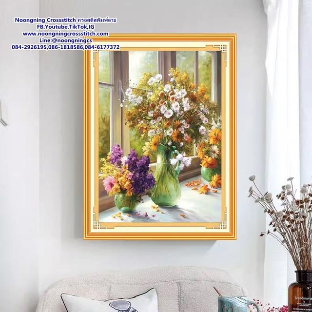 ร้าน Noongning Cross stitch ครอสติสพิมพ์ลาย จำหน่ายอุปกรณ์ครอสติส ภาพติดเพชร681 3