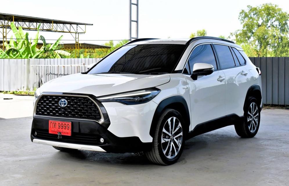 ขายรถมือสอง TOYOTA COROLLA CROSS ปี 2020 รถสีขาวสภาพดี