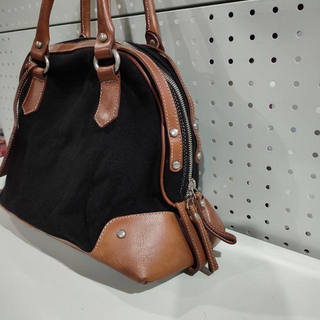 🔥Vintage André Maurice Made in Italy Leather Doctor Bowling Bag รูปที่ 4