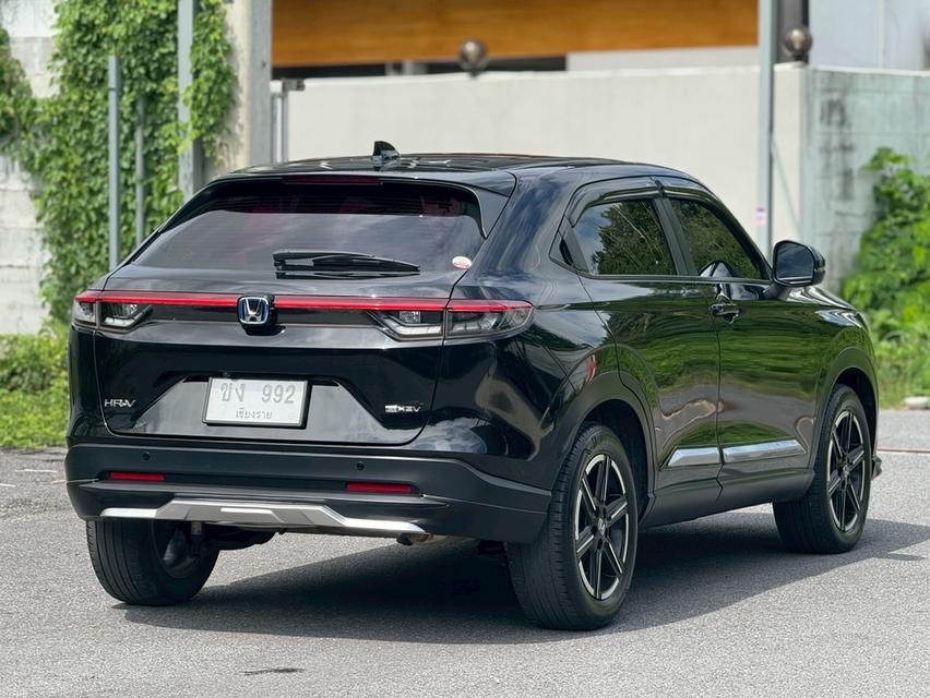 HONDA HRV Wagon 4dr E:HEV E-CVT FWD 1.5i (Hybrid) Y23 สีดำ ออโต้ 6