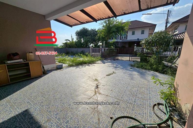 บ้านเดี่ยว เกษมสุข ลำลูกกา คลอง 7 (ใกล้ตลาดชัชวาล) เนื้อที่ 79.3 ตรว. ตำบลบึงคำสร้อย อำเภอลำลูกกา จังหวัดปทุมธานี 4