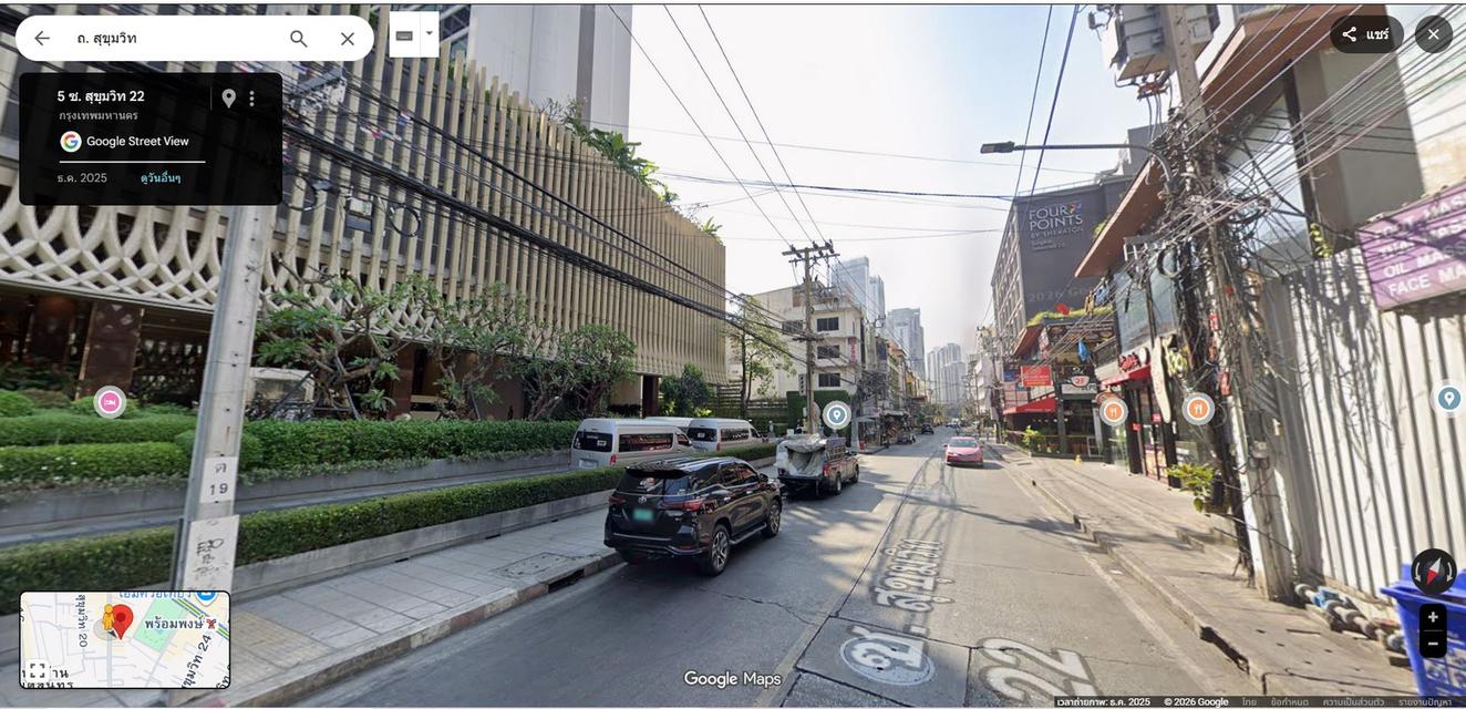 ให้เช่าอาคารพาณิชย์ซอยสุขุมวิท 22 ใกล้ MRTสุขุมวิท,BTSอโศก โรงแรมแบงค็อก แมริออท มาร์คีส์ ควีนส์ปาร์ค ห้างเอ็มสเฟียร์ ถือเป็นทำเลศักยภาพ เหมาะทำธุรกิจ 3