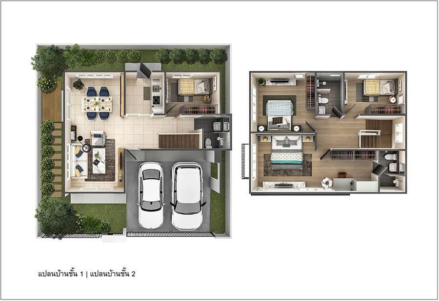หมู่บ้านเบล็สซิตี้ พาร์ค วงแหวน ลำลูกกา 1