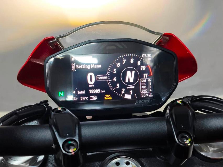 DUCATI MONSTER 937 ปี 2022 ABS มือเดียว เลขไมล์ 19,xxx กม.แท้ รูปที่ 9