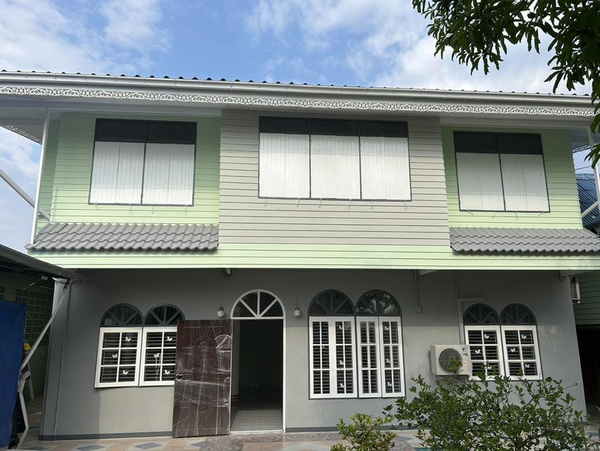 ขายบ้านสวน 2 หลัง พร้อมโกดัง 1 หลัง (หลังบ้านติดน้ำ) ซอยบางแวก 120 กรุงเทพ 1