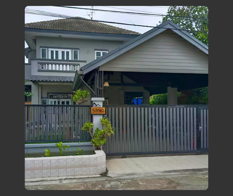 บ้านเดี่ยว2 ชั้น พร้อมอยู่ นนทบุรี 2