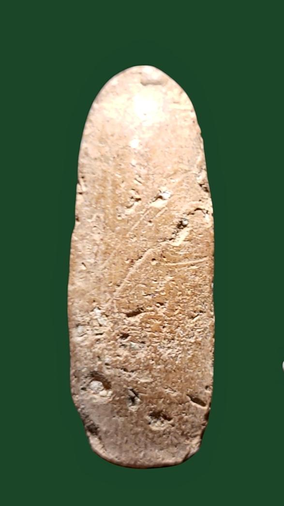 พระลีลาหย่องเนื้อดิน หลวงพ่อกวย วัดโฆษิตาราม จ.ชัยนาท รูปที่ 2