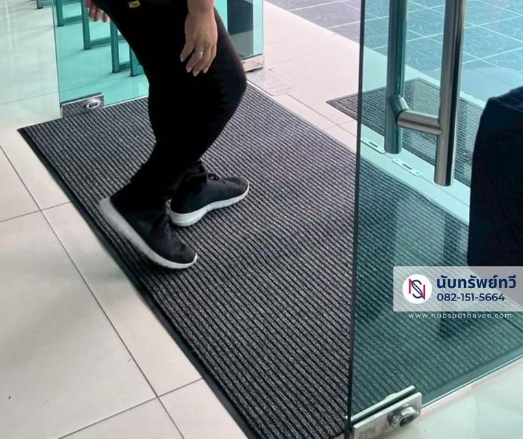 พรมดักฝุ่นซับความชื้น พรม3M พรมดักฝุ่นไวนิล พรมดักฝุ่นวางหน้าอาคาร รูปที่ 4