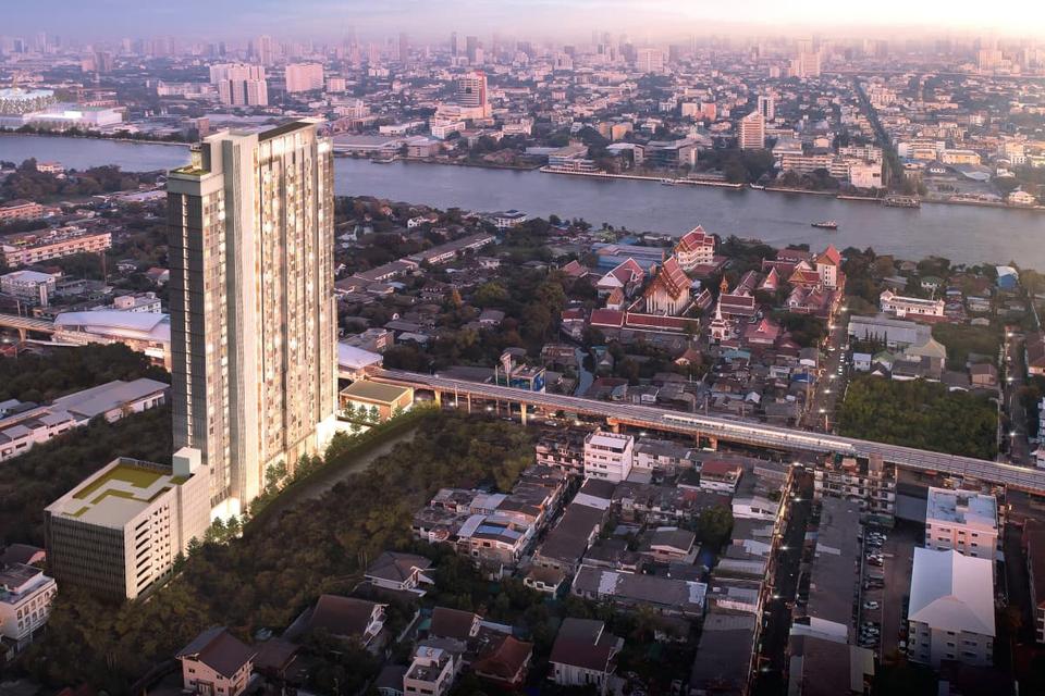 🚩ขายคอนโดพร้อมเฟอร์+เครื่องใช้ไฟฟ้า 🚩เดอ ลาพีส จรัญ 81 ห้อง 1 bed  ชั้นสูง 🎉 ฟรีโอน 🎉 1
