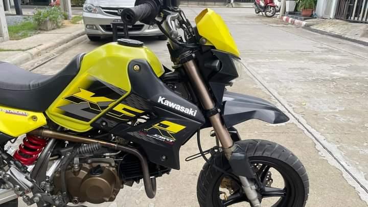 ขายรถ Kawasaki ksr สีเหลือง 110cc 2