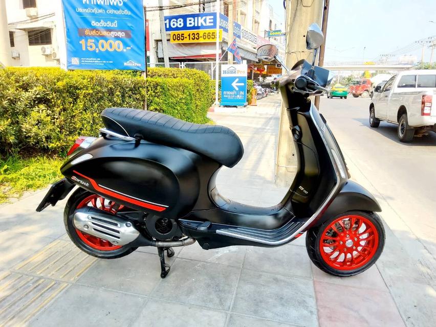  Vespa Sprint 150 i-get ABS ปี2022 สภาพเกรดA 2975 km เอกสารพร้อมโอน 2