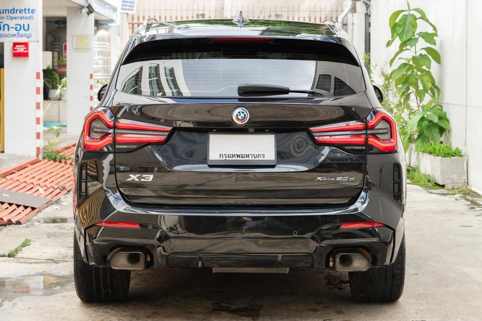 Bmw X3 xDrive 20d M Sport LCI yr.2022✨️BSI 5 ปี หรือ 100,000กม. ถึง 14/9/2027 รูปที่ 3