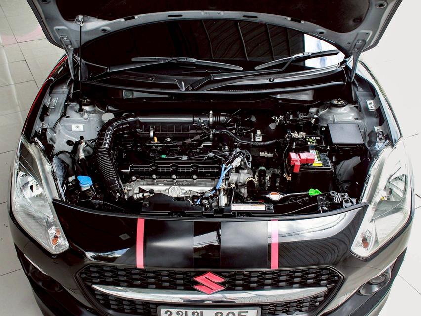 SUZUKI SWIFT 1.2 GL ปี 2021 โฉม ปี 18-ปัจจุบัน สีดำ เครื่องยนต์ เบนซิน รถบ้านสวยไม่มีชน โครงสร้างเดิม เลขไมล์ 70,867 Km.  10