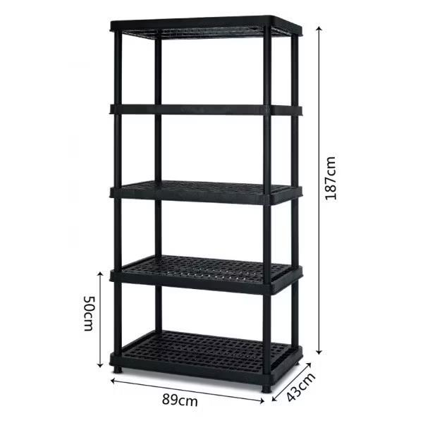 ชั้นวางของพลาสติก 5 ชั้น GlobalHouse SAKU