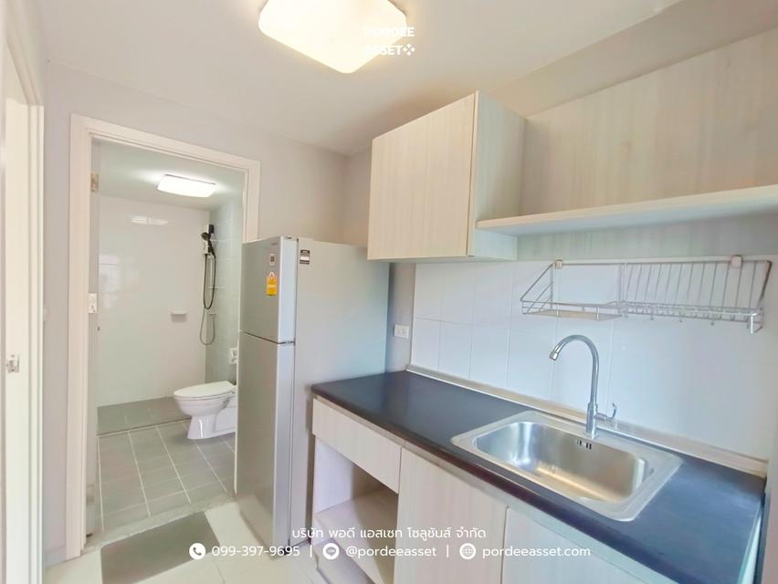 คอนโด แอสปาย สาทร-ตากสิน (บริคโซน) "ห้องมุม" ขนาด 28 ตร.ม. ใกล้รถไฟฟ้า BTS สถานีวุฒากาศ ถ.ราชพฤกษ์ บางค้อ จอมทอง กทม. : Aspire Sathorn-Taksin (Brick Z 8