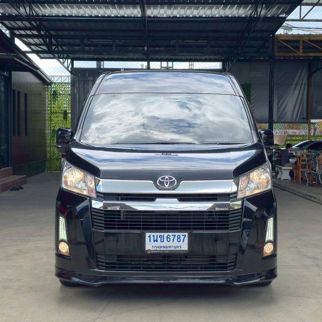 รหัสรถ BAC6787 🚐 New Toyota Commuter 2.8 (VIP) 6AT ปี 2020/21 สีดำ