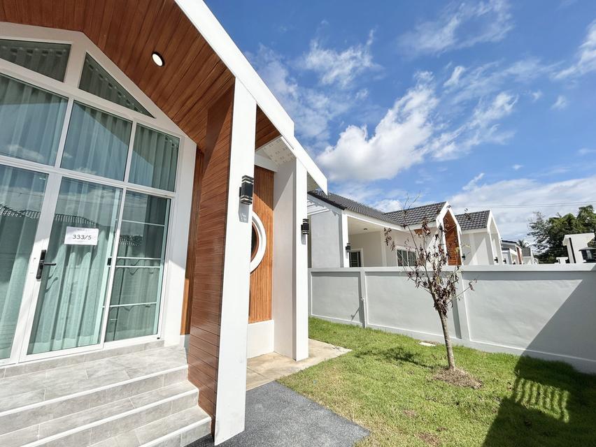 🏡🎉 บ้านเดี่ยวชั้นเดียว นอกโครงการ สร้างใหม่แกะกล่อง ทรงนอร์ดิก #หางดง - ราคา 2.92 ล้านบาท  🔥新建房屋出售 3 卧室 2 卫生间 - 价格  2.92 MB 🔥 4