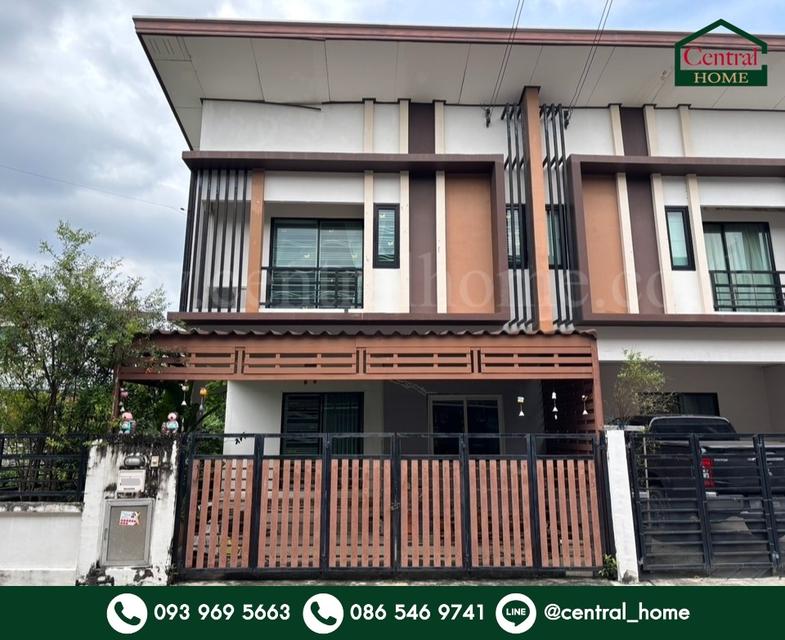 ทาวน์โฮม บ้านฟ้ากรีนเนอรี่ ปิ่นเกล้า - สาย 5 หลังมุม ติดถนนบรมราชชนนี  1