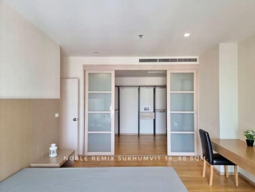 ให้เช่า คอนโด 2 bedrooms fully-furnished NOBLE REMIX (โนเบิล รีมิกซ์) 88 ตรม. on Sukhumvit Road close to BTS Thonglor 6