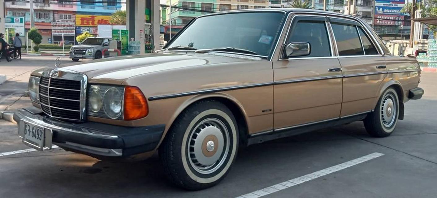 ขาย Benz- w123-230E ปี 1985 สีน้ำตาล (รถแท้ธนบุรี) 2