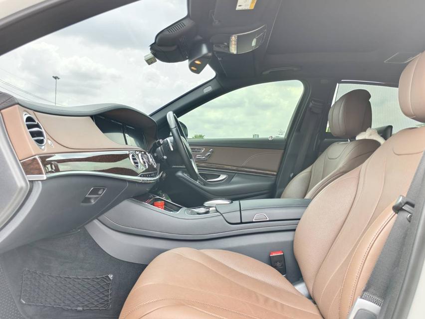 รถเข้าใหม่! Mercedes-Benz S500e Executive Plug-in Hybrid 2017 จดทะเบียนปี 2018 9