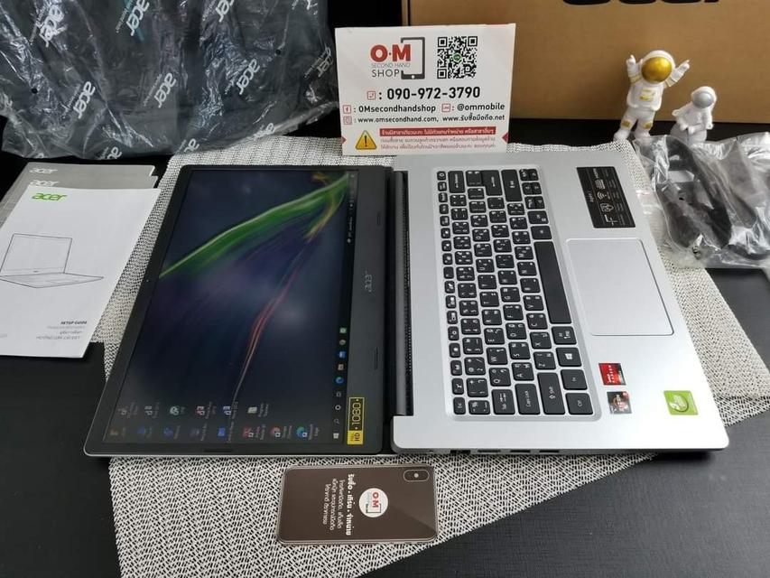 ขาย/แลก Acer Aspire3 14นิ้ว Pure Silver Ram4GB DDR4 SSD512GB Ryzen3 3250U สวยมาก เพียง 9,900 บาท  6