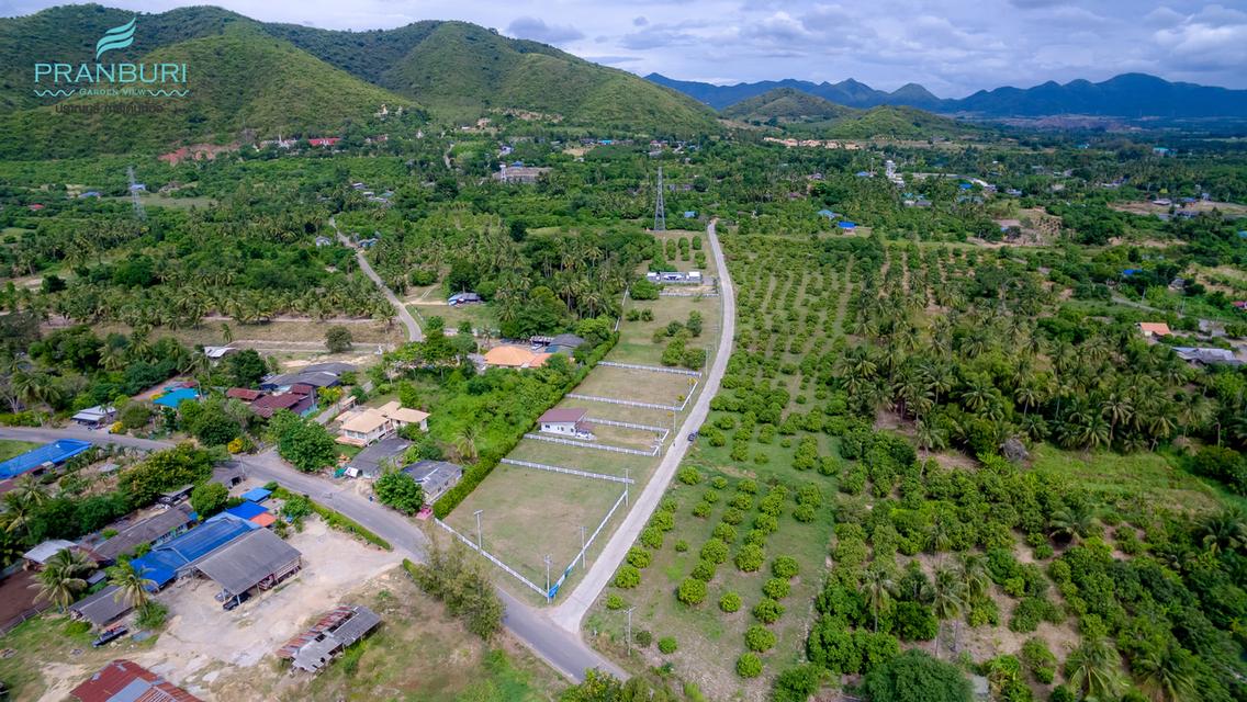 ขายที่ดิน 340 ตร.ว. วิวภูเขา แปลงหัวมุม ต.หนองตาแต้ม อ.ปราณบุรี