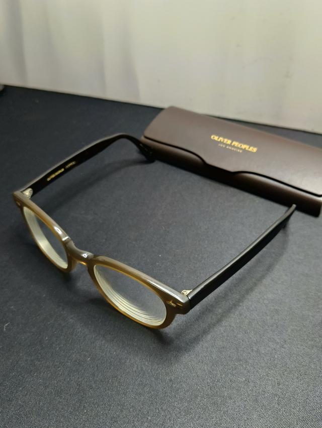 กรอบแว่นตา Oliver Peoples Sheldrake OV5036 สีกรวยส้มน้ำตาล พร้อมกล่องแท้ รูปย่อยที่ 2