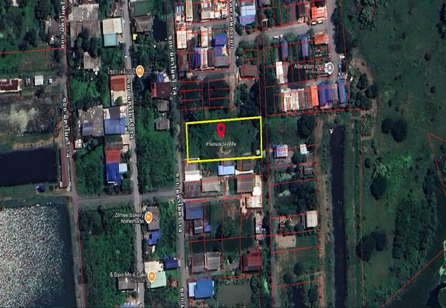 ขายที่ดิน ซอยมิตรไมตรี 14 ถนนมิตรไมตรี แขวงคู้ฝั่งเหนือ เขตหนองจอก กรุงเทพมหานคร