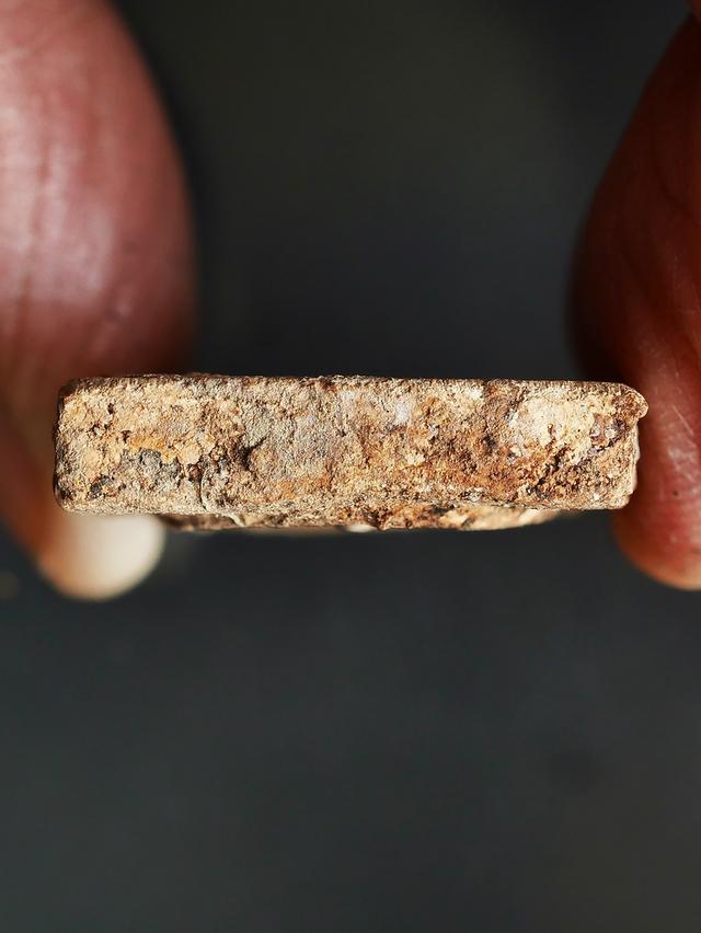 พระสมเด็จบางขุนพรหม กรุใหม่ พิมพ์ฐานคู่....เก่า เดิม คราบกรุจัดๆ 12