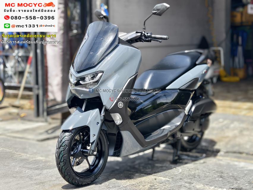 Nmax 2022 สีเทาแลมโบ รุ่นTOP ABS วิ่ง10000โล รถบ้านแท้ทอเดียว No1088