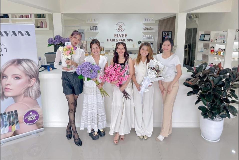 Elvee Hair & Nail Spa (อิลวี่ แฮร์ แอนด์ เนลล์ สปา) ร้านทำผมดอนเมือง ทำสีผม ยืดผม ดัดวอลลุ่ม แก้ผมเสีย ซ่อมผมเสีย บำรุงผม ทำเล็บ และสปา กรุงเทพฯ 8